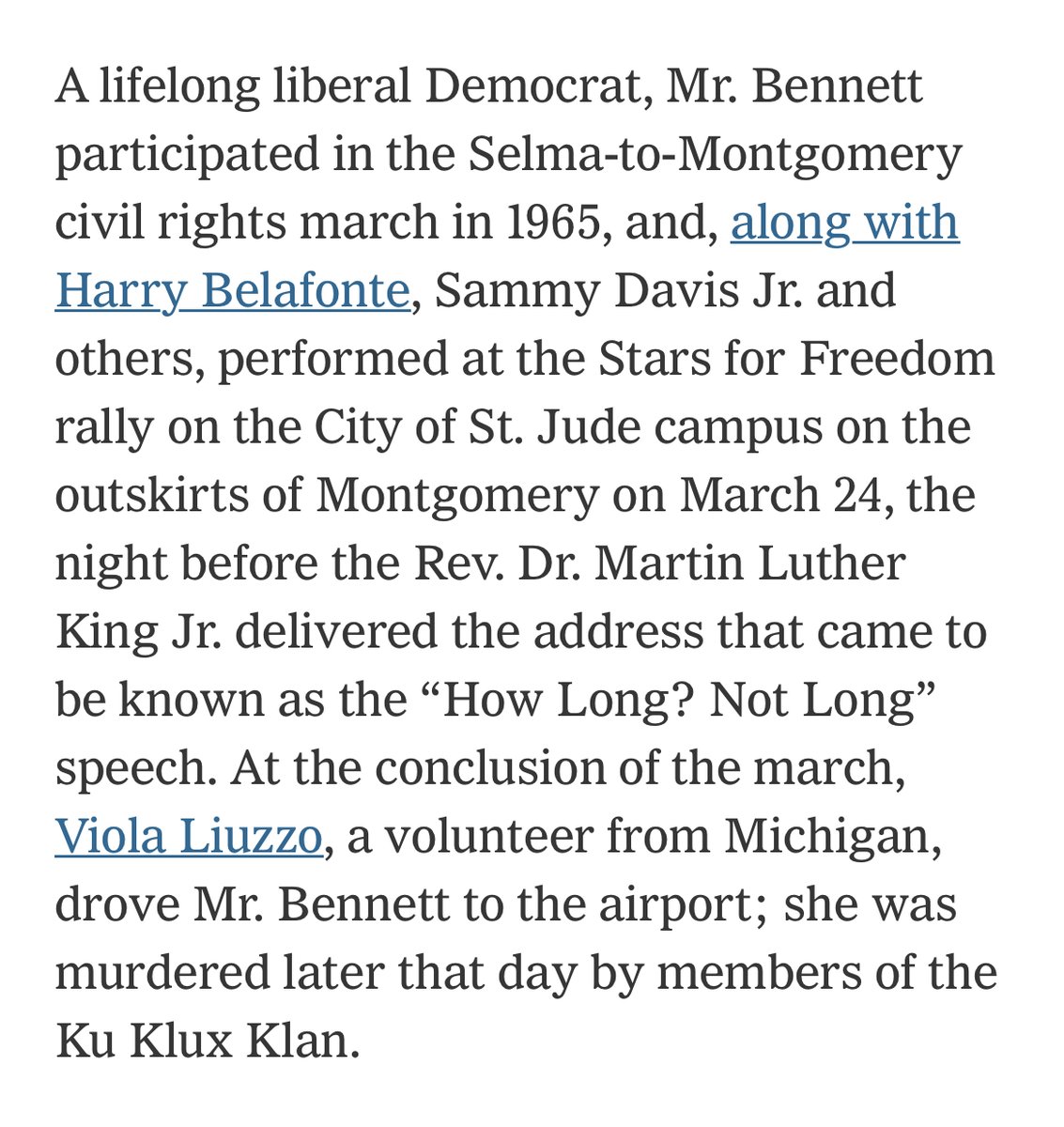 From the Tony Bennett obituary in the @nytimes: