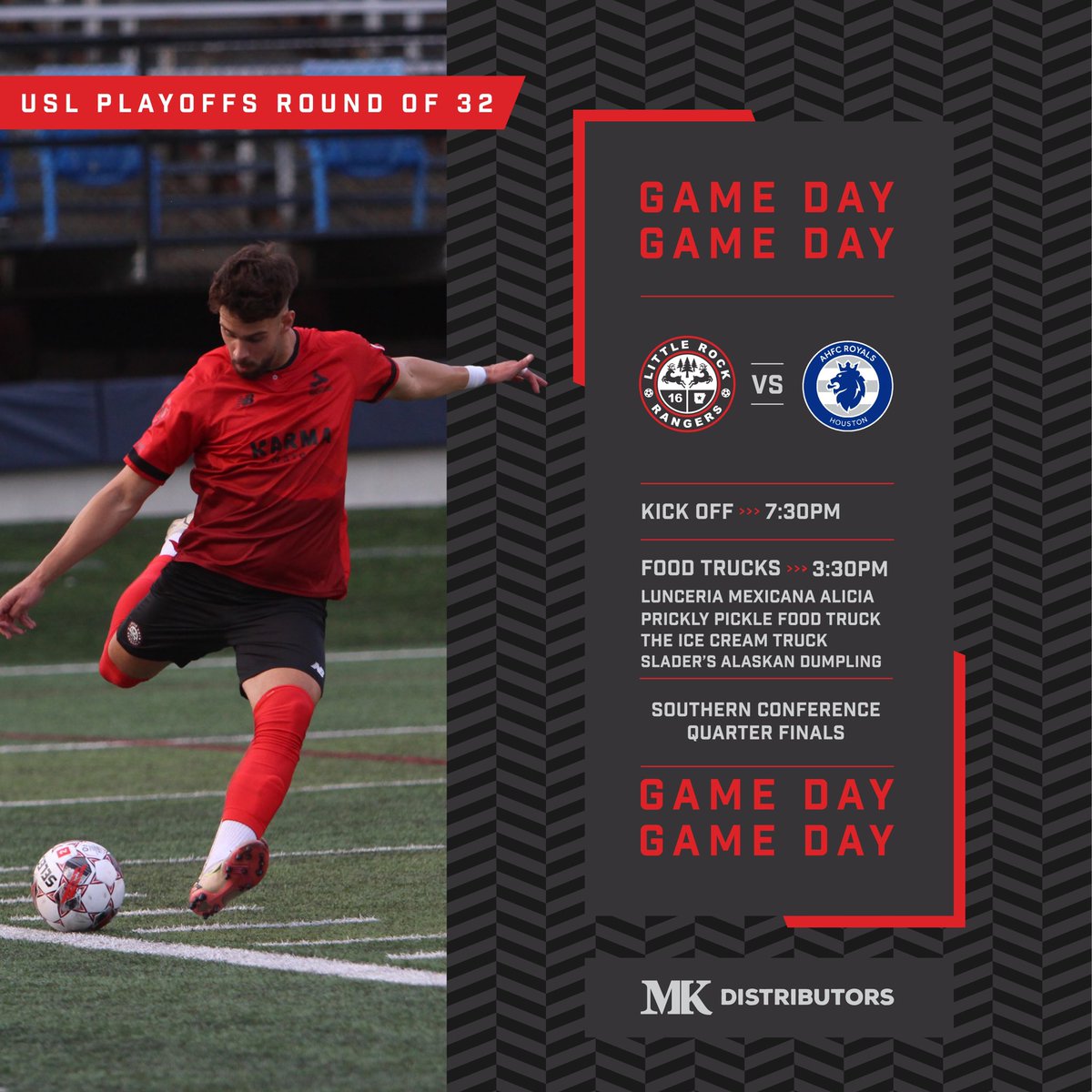 One game at a time. Let’s set a record attendance tonight at War Memorial Stadium!

#UpTheStags | #path2pro | #ArkansasClub