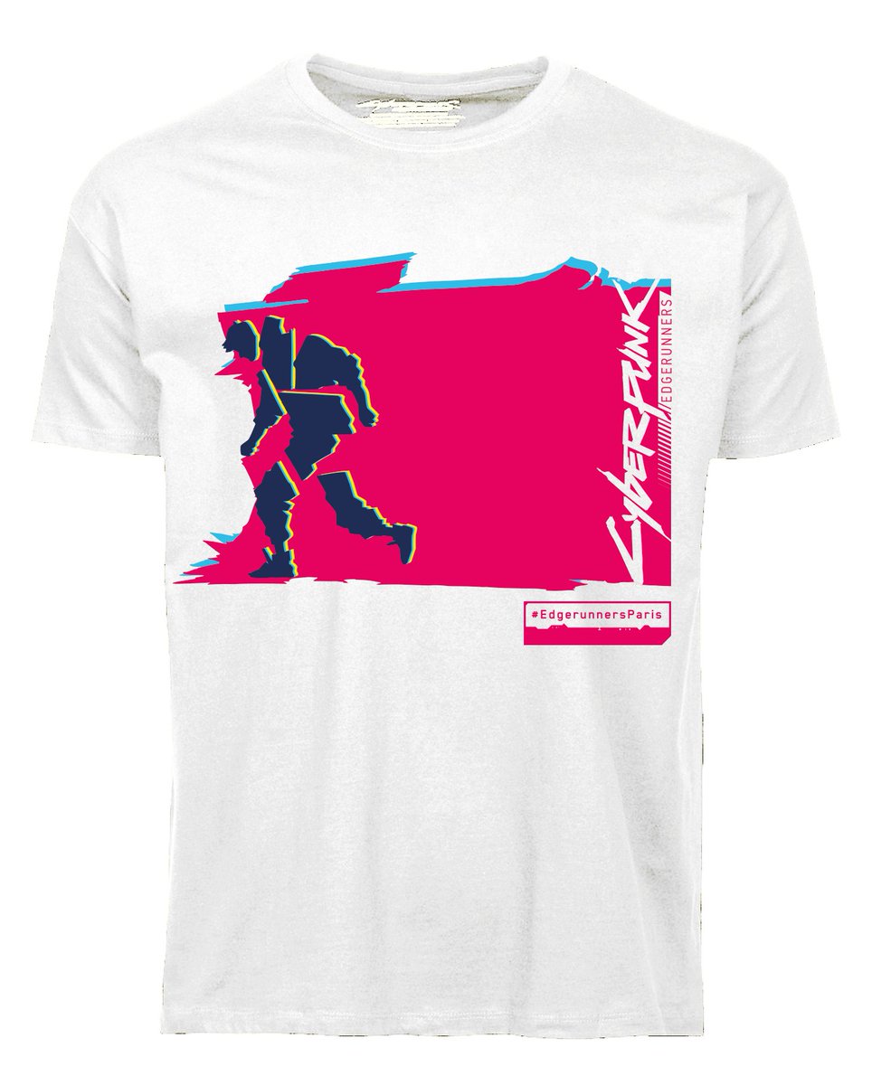 alltheanime_fr's tweet photo. T-Shirt #ER7 Blanc : Idéal pour l'été, esquivez les rayons du soleil tel David Martinez et son sandevistan grâce à son textile blanc !
🏃 https://t.co/cGmO6kDQFF
#edgerunnersparis #CyberpunkEdgerunners https://t.co/8lwz4Dcn9t