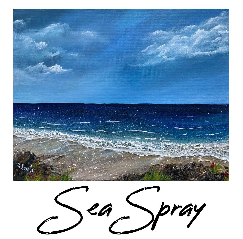 Sea Spray

Acrylics. 

#seascape #derbyshireart #Derbyshireartists #seascapepainting