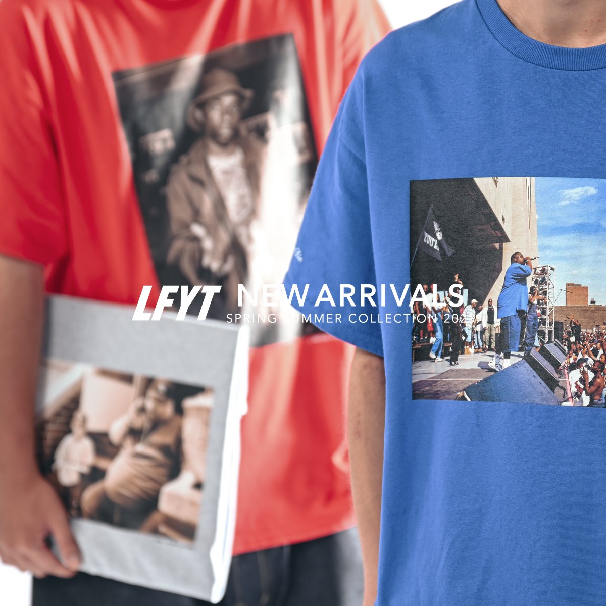 lafayette_jpn's tweet photo. 2023.7.22(SAT) Release🍃
【LFYT × T.ERIC MONROE】
フォトグラファー「T.Eric Monroe」によるアーカイブフォトを落とし込んだコラボTシャツ3型がリリース!!
店舗11:00-, オンライン12:00-
📱https://t.co/JwSYL6Kbgo
#tdoteric
#LFYT #Lafayette #ラファイエット #Lafayette_NYC https://t.co/lLS3ilNy3U