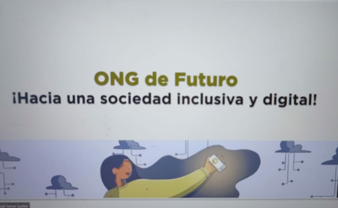 PlataformadeONG's tweet image. Nuestra Presidenta @YolandaBesteiro da la bienvenida a todas las entidades que nos acompañan en la I jornada de la #ONGdelFuturo dando un discurso motivador para impulsar la innovación de las entidades sociales que no deje a nadie atrás 🤗 #TransformacionDigital3Sector