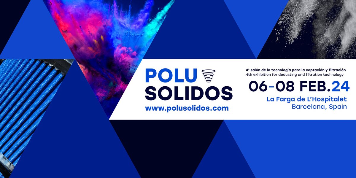 La solicitud de acreditación para poder visitar <a href="/EXPOSOLIDOS/">EXPOSOLIDOS</a>  , <a href="/Polu_Solidos/">POLUSOLIDOS</a>  y <a href="/expofluidos/">@EXPOFLUIDOS</a>  2024 (del 6 al 8 de Febrero) ya está disponible en la web: ⬇
…polusolidosexpofluidos.credoffice.net/vCongress/land…