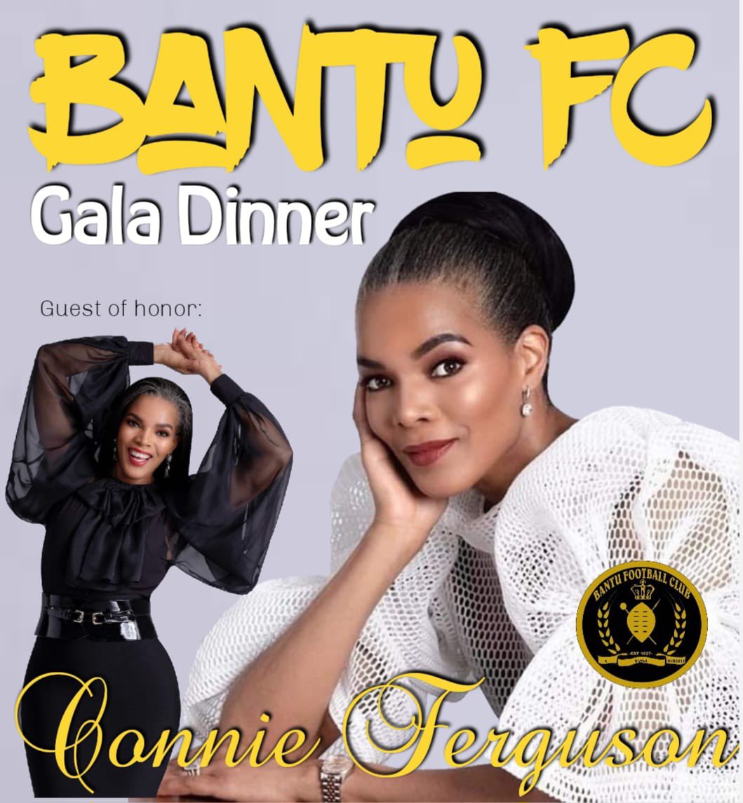 It’s big and comes with a Bang! Connie Ferguson shall be the guest of honour at this year’s Bantu FC Gala Dinner 💛🖤💛🖤
It’s huge!!!!!