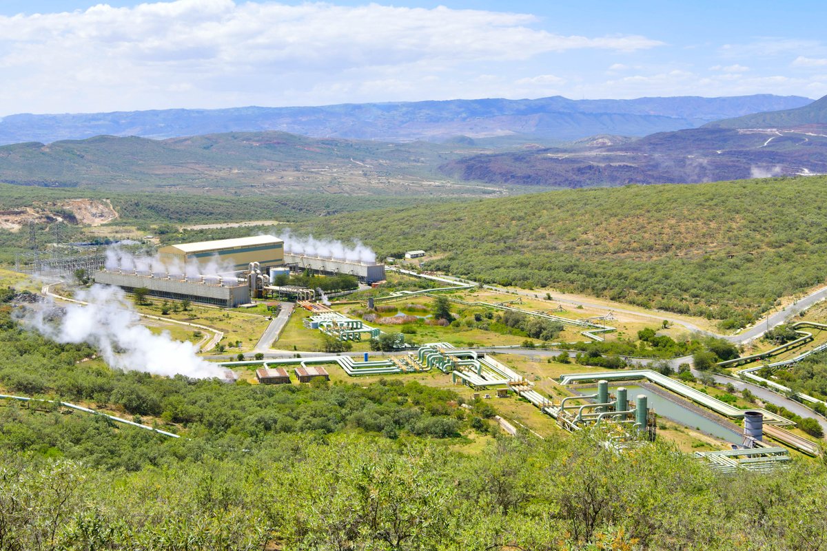 KenGenKenya's tweet photo. As the largest geothermal power producer in Africa, @KenGenKenya's geothermal-led strategy focuses on the development of green energy projects and providing consultancy services and commercial drilling in Kenya and beyond. #KenGenClimateAction #GreenEnergyKE ^EM https://t.co/lEUZj1ex2f