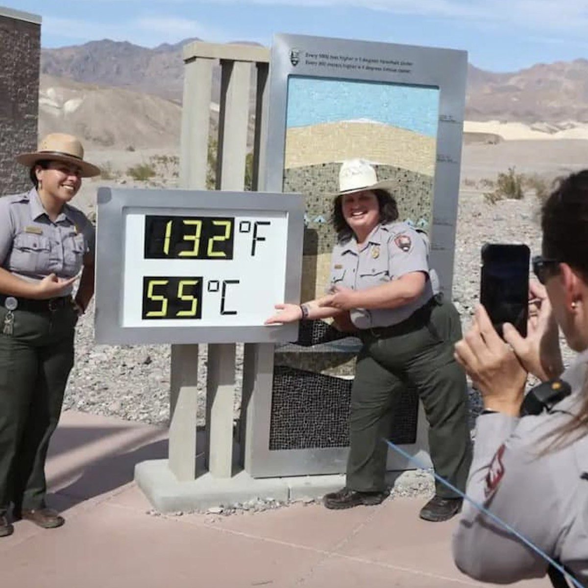 This is like dinosaurs having their picture taken with an asteroid.