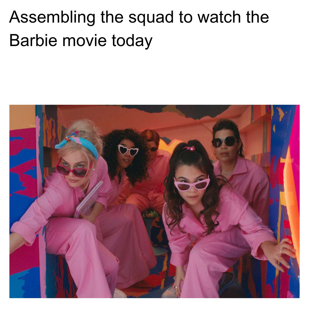 Petition to make today a national holiday 🙋‍♀️ 

#barbie #BarbieMovie #BarbieTheMovie