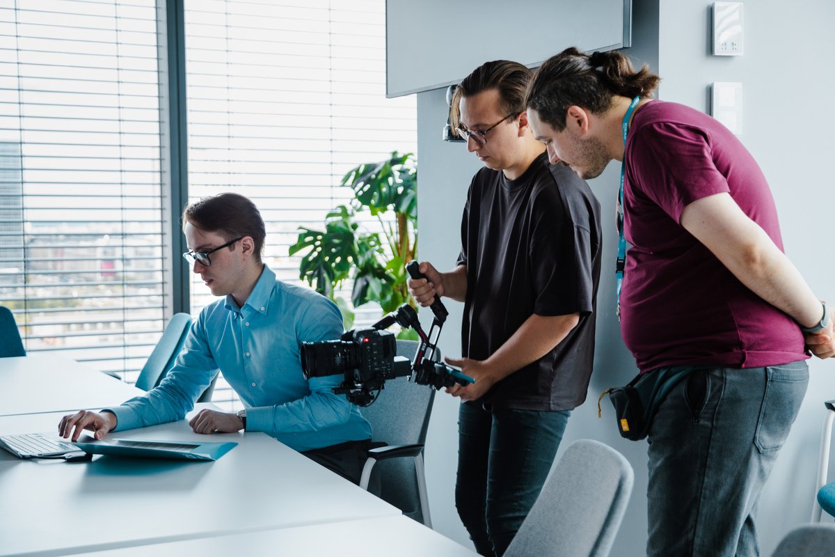🎬 Our #ComputerVision specialists are taking center stage!
This week, <a href="/apardyl/">Adam Pardyl</a>, Grzegorz Rypeść, Grzegorz Kurzejamski and <a href="/tomasztrzcinsk1/">Tomasz Trzcinski</a> got the spotlight in a video showcasing their work before <a href="/IJCAIconf/">IJCAIconf</a> 2023. 1/2