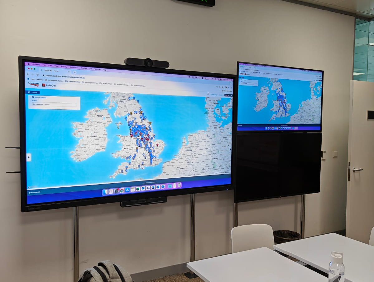 IncrementalUK's tweet photo. Our Business Development Manager, Luke, has been out and about this week - giving training sessions on RAPPORT and contributing to @networkrail 's Infrastructure Monitoring discussion. https://t.co/wmg50VfQ8g