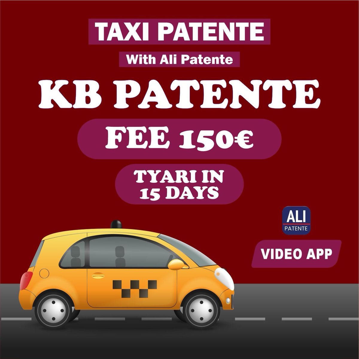 AliPatente's tweet photo. KB Patente 🚖For admission: 3808916633. . 3206150222
3801841000
#patente #patenteb #drivingschool https://t.co/ylSA3ot10b