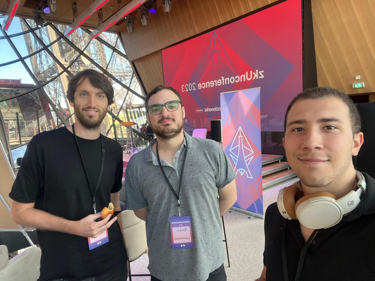 class_lambda's tweet photo. We have just arrive at zkUnconference 🤩 https://t.co/LUjXHqb0rj