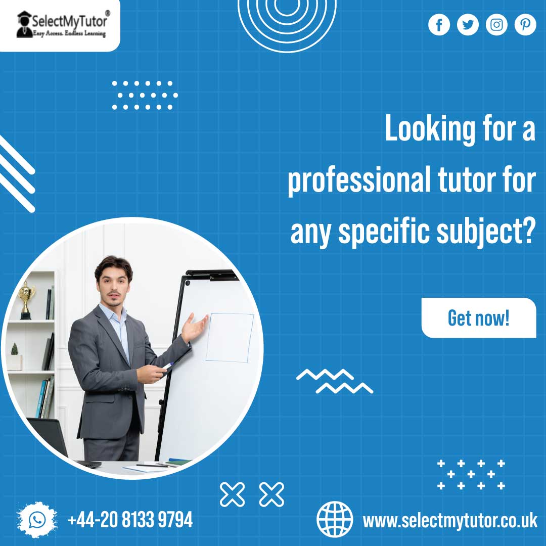 selectmytutor's tweet image. It doesn&apos;t matter if it&apos;s an instrument, a class, a sport, a computer programme, or anything else that requires knowledge acquisition; we&apos;ve got you covered.
Explore: rb.gy/e86ye
:- (+44) 20 8133 9794
:- contact@selectmytutor.co.uk
#profesionaltutor #onlinemathsclass