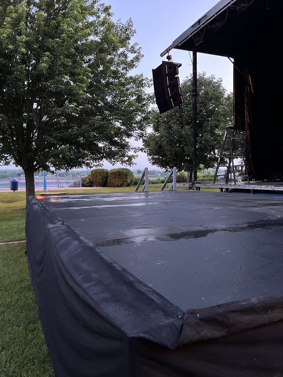 MiramichiIrish's tweet photo. It’s quiet now but it will be pumping soon!  Canada’s Irish Festival on the Miramichi kicks off  today at noon!  #5oclockindublin #irishfest #discoverNB #exploreNB https://t.co/6sYl6fPTZv