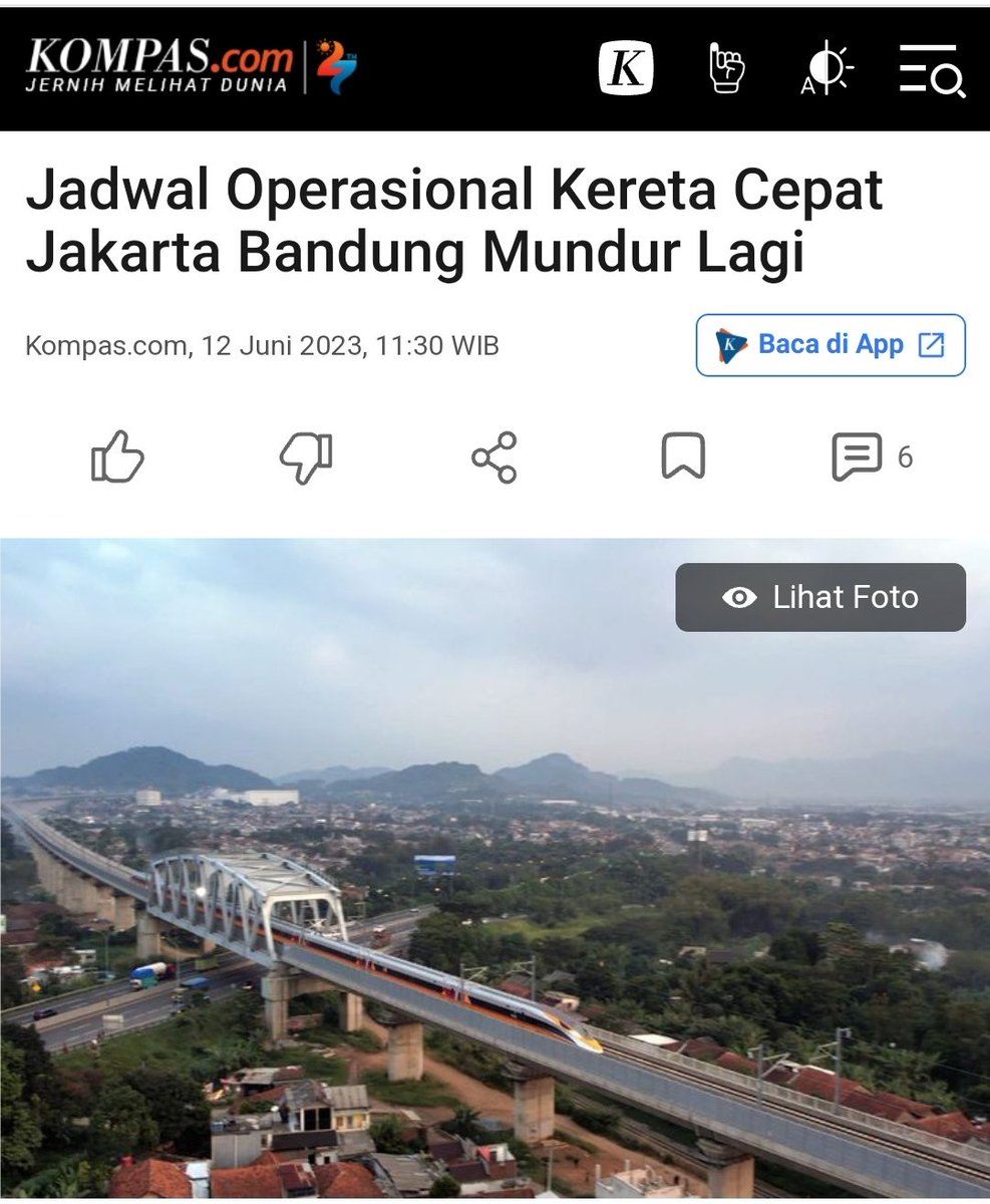 Dari awal penuh kebohongan . Janji awal tanpa APBN. 
Dg konsep B to B skrg B To N.
Biaya  86,68T skrg jd 108,14T.

BEP setelah 50 thn . 
Kok mau.
Itu tolol apa dungu coba . 

Di Malaysia sudah di batal kan .
Orang yg bertanggung jawab sdh di penjara. 
Kpn yg di Indonesia?