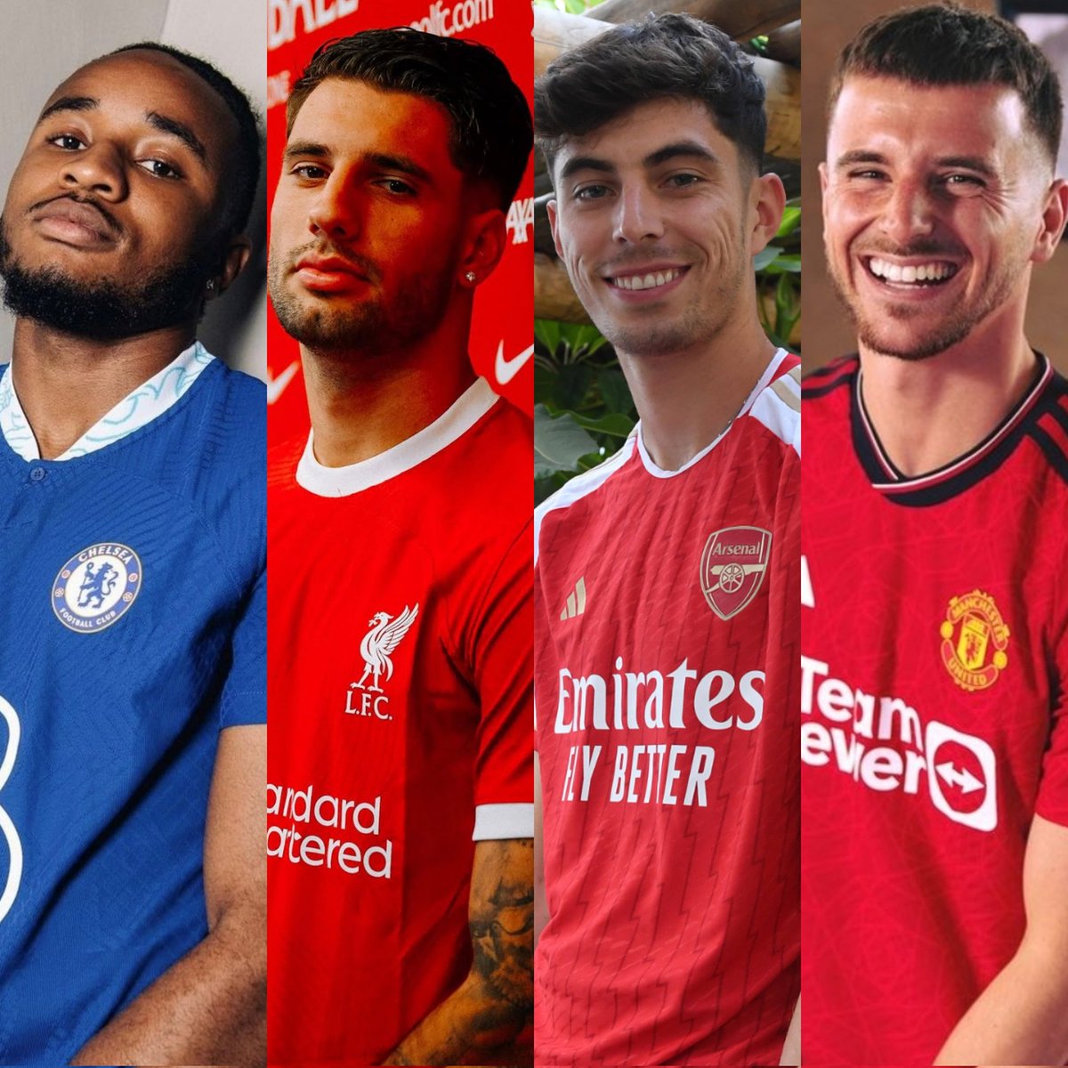 The Traditional Top 4 Premier League Clubs all signed Attacking Midfielders this Transfer Window

Chelsea - Nkunku (£52m)
Liverpool - Szoboszlai (£60m)
Arsenal - Havertz (£65m)
Man Utd - Mount (£60m)

Nkunku is the only World-Class Player, and he was the cheapest

Nkunku is Clear https://t.co/2M4ysYtDMt