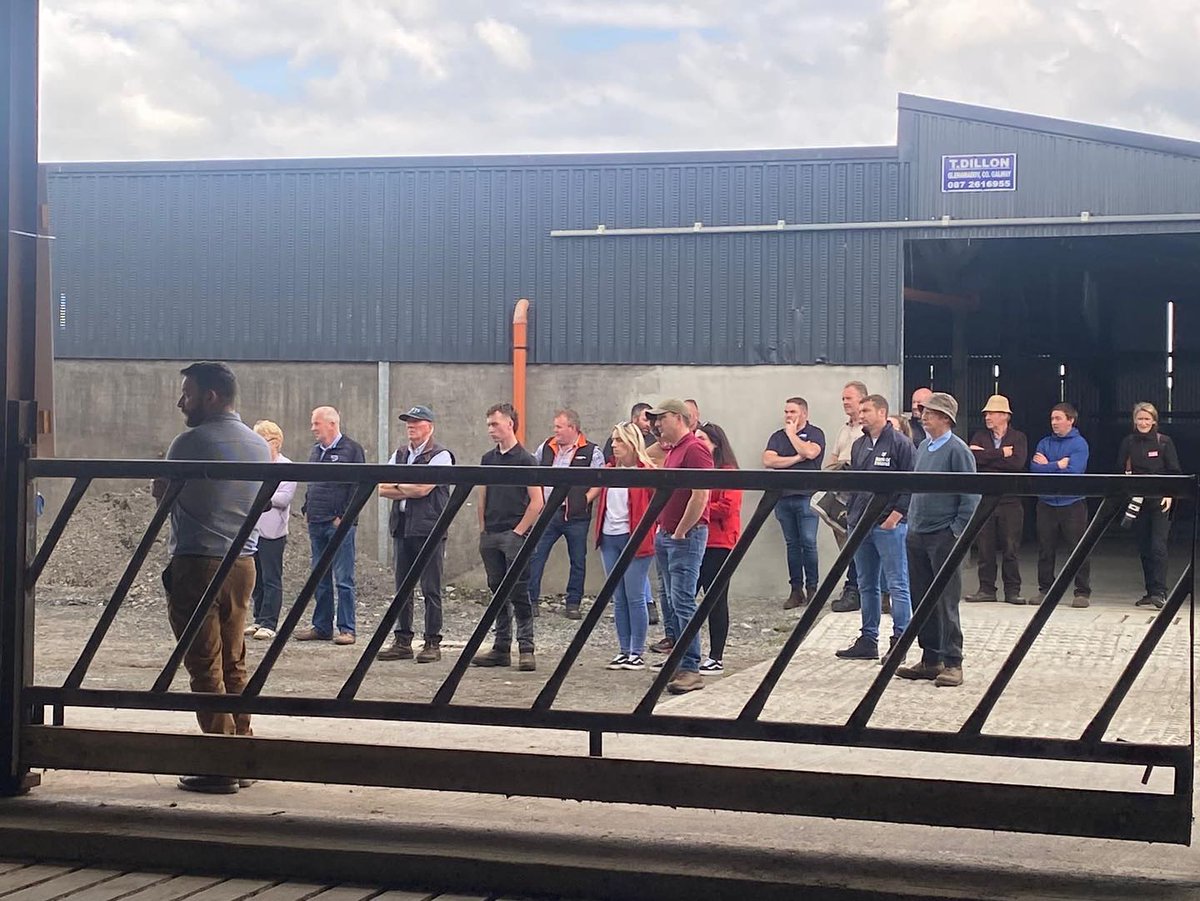 Great day on the award winning <a href="/connellyfarm/">James Connelly</a> 🏆

Last year the family won the prestigious @ndc_ie &amp; @kerrygoldirl overall milk quality award and we were delighted to attend the farm walk this week.  #teamblue