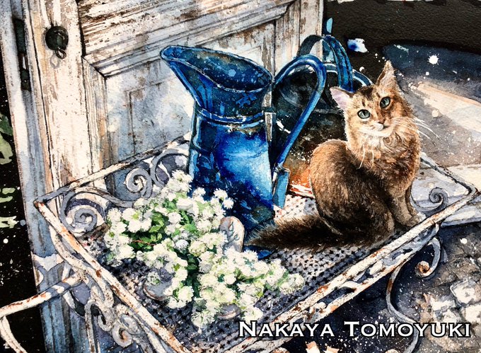 「ナカヤトモユキ/水彩作家@Nakaya_Tomoyuki」 illustration images(Latest)