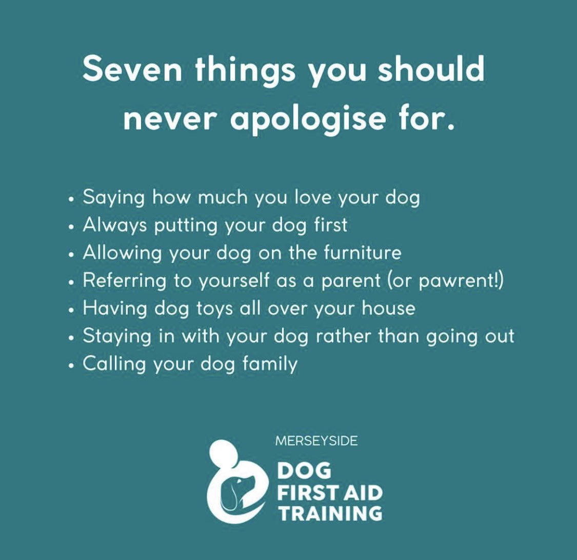 How much are you guilty of these things? 

#DogFirstAid #Oxfordshire #Berkshire #Buckinghamshire #Midlands