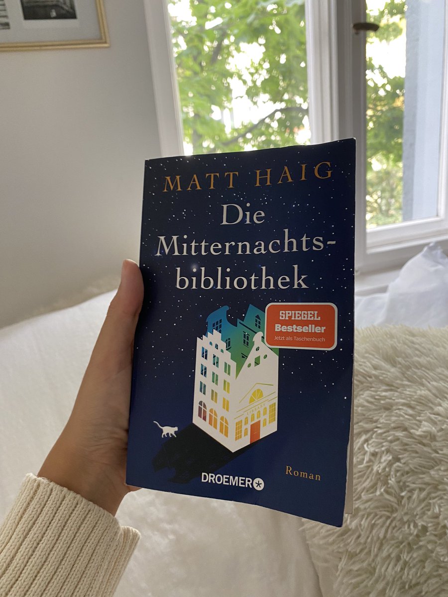 4/5 - easy read
the midnight library - matt haig
„the only way to learn is to live“
