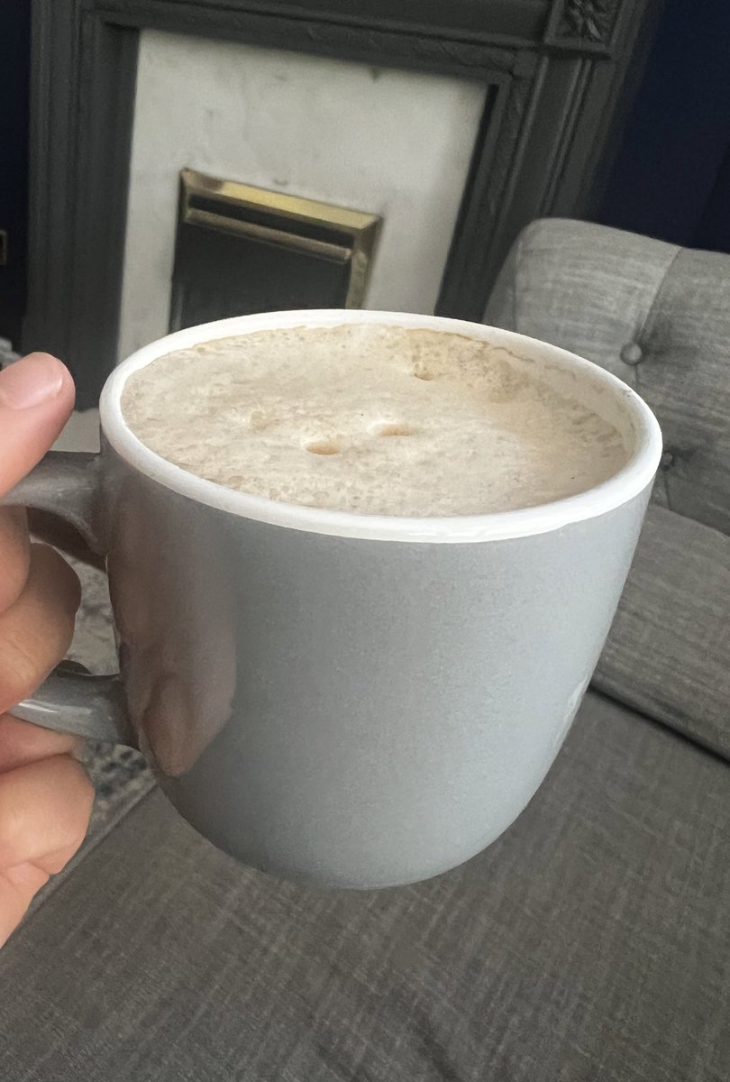 Day 1: enjoy a hot coffee without being called Miss or Mummy ☕️