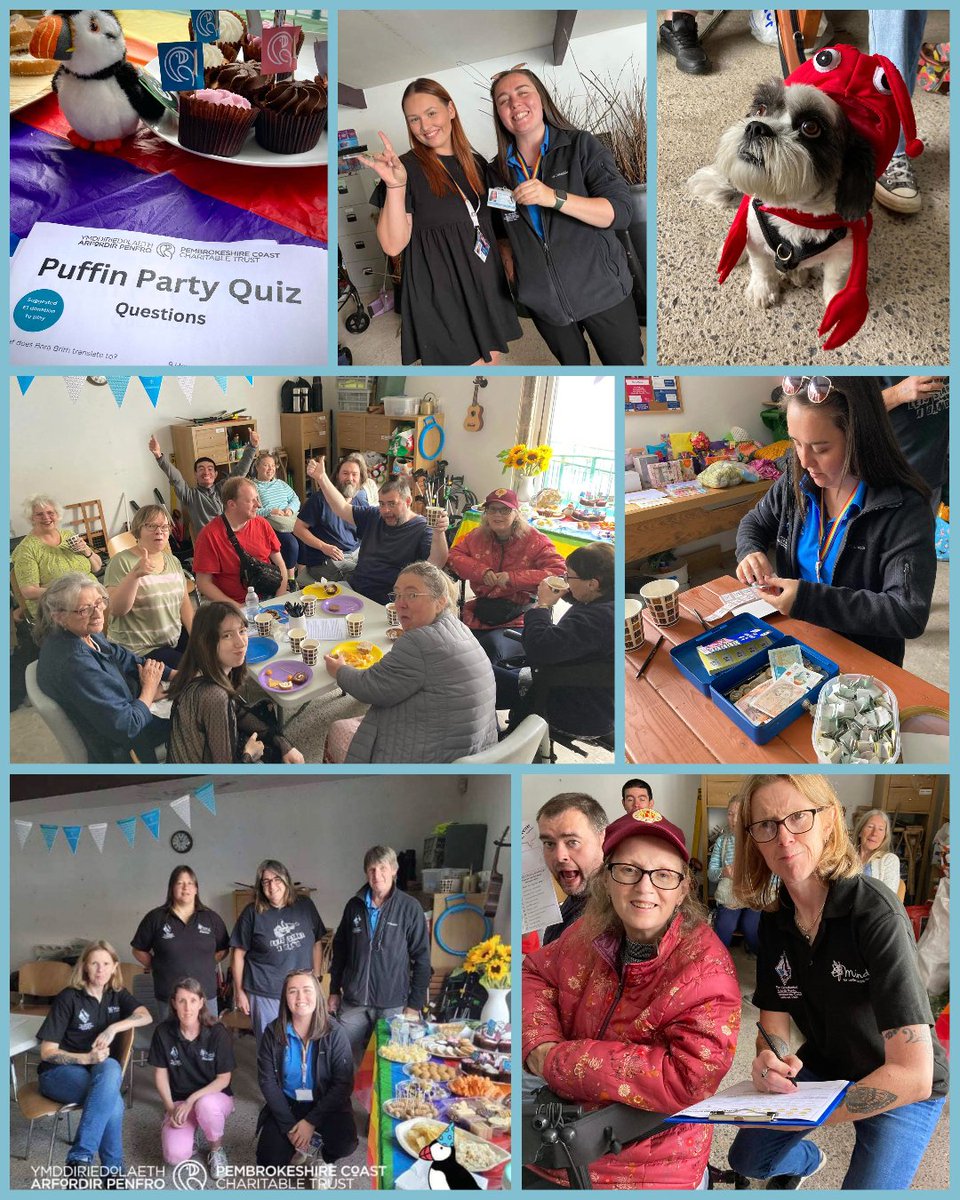 The guys and gals at Roots to Recovery  / Mind Pembrokeshire raised an awesome £300 at their Puffin Party. 

A huge thanks for all their hard work and fundraising efforts!

#Pembrokeshire #pembrokeshirecoastcharitabletrust #puffinparty