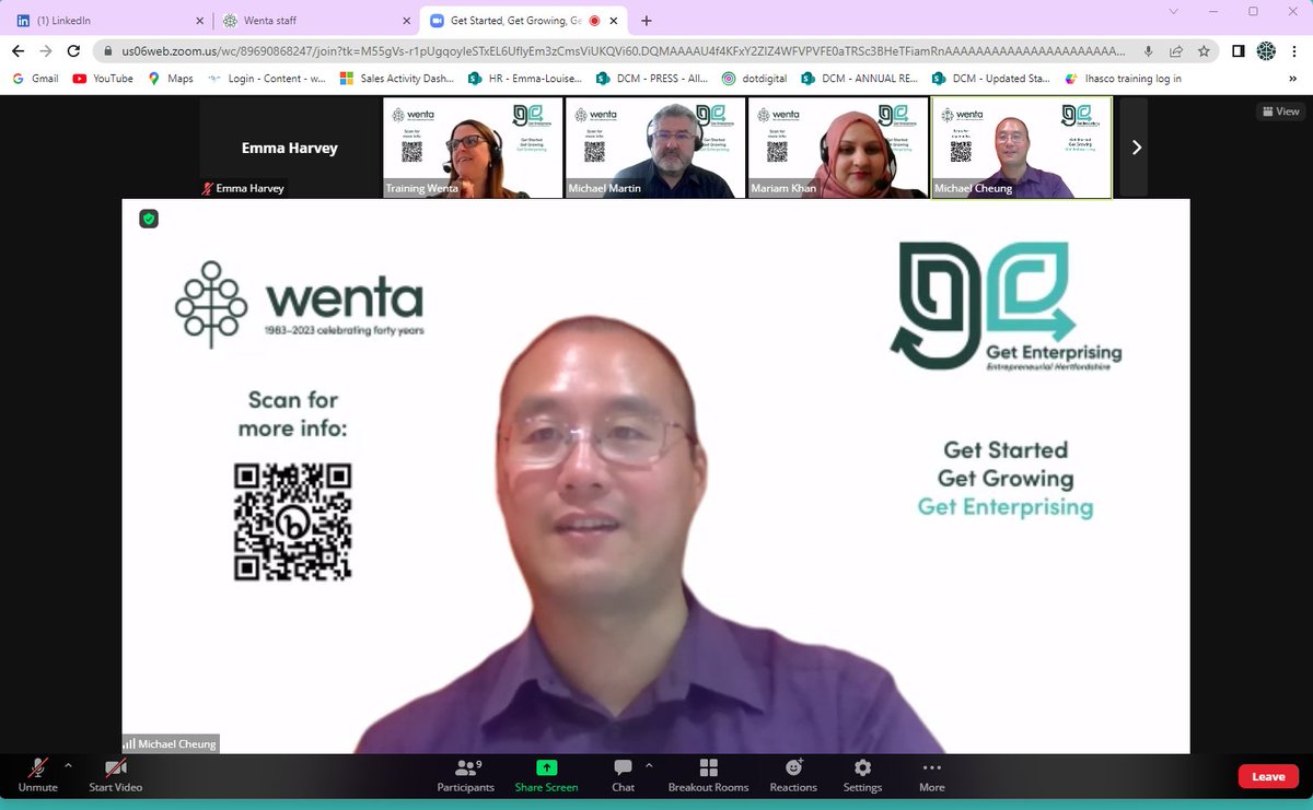 The team over at <a href="/TheWentaGroup/">Wenta - Socially enterprising since 1983.</a> are busy getting ready for their #GetEnterprising event this morning!

If you're ready to start or grow your business, get in touch to find out how they can help!
01438 310020
info@wenta.co.uk

For more info click here: bit.ly/3r8fdFq