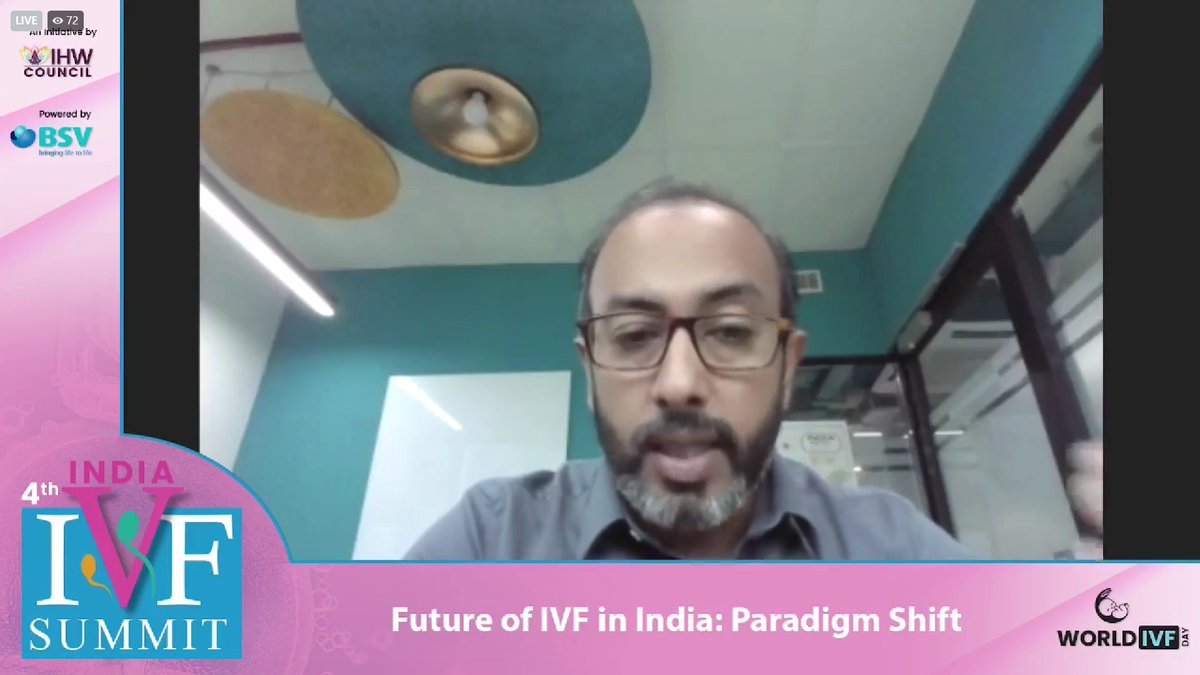 @ApolloFertility 'Our country lacks active insurance participation for IVF treatments, which is an area that needs attention and improvement.' 

- Anubhav Prashant, COO, Apollo Cradle & Children’s Hospital & COO, @ApolloFertility 

#FutureOfFertility #IndiaIVFSummit #BSVwithU
#WorldIVFDay