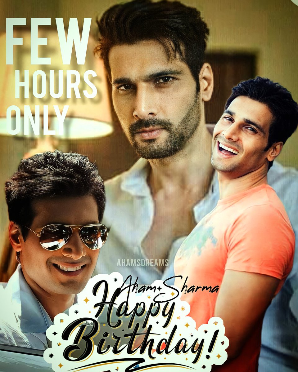 Kritika Aham (@ahem_karn) on Twitter photo Awww...๐๐ค
I am in a state of Mixed emotions ...๐ข
I cant control my feelings...<a href="/AhemSharrma/">Aham Sharma</a> Only Few Hours Left For your Birthday...๐ค
For your Day...Sunshine!!๐
#ahamsharma
Aham Sharma๐ค Awww...๐๐ค
I am in a state of Mixed emotions ...๐ข
I cant control my feelings...<a href="/AhemSharrma/">Aham Sharma</a> Only Few Hours Left For your Birthday...๐ค
For your Day...Sunshine!!๐
#ahamsharma
Aham Sharma๐ค