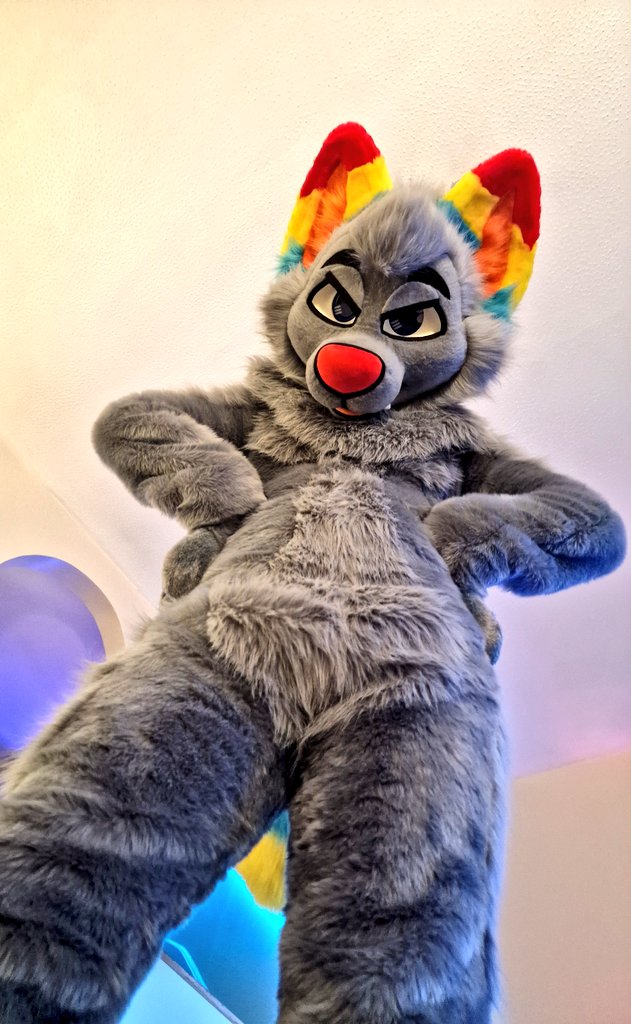 #FursuitFriday Can't wait to see you all tomorrow at LFM and give hugs 🤗
🧵🪡<a href="/FurryFursuit_M/">🐾 👑FurryFursuitMaker 👑🐾</a>
📸<a href="/Felixthewolfy/">🐺Felix the wolf🐾</a>