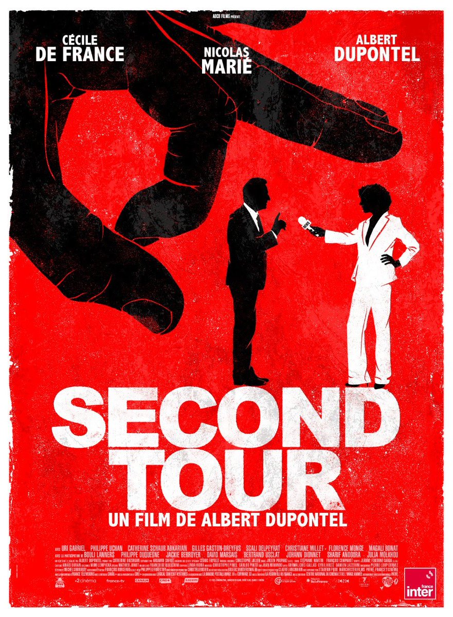 L'affiche de #SecondTour de Dupontel