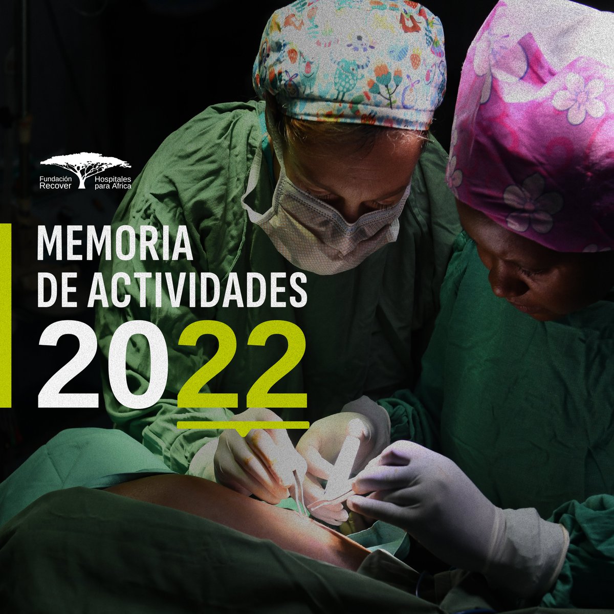 Hoy queremos presentaros la Memoria de Actividades 2022 donde os contamos los proyectos que hemos realizado para mejorar la sanidad en #ÁfricaSubsahariana gracias a vuestro apoyo. 
Link: fundacionrecover.org/wp-content/upl…
¡Gracias por hacerlo posible!