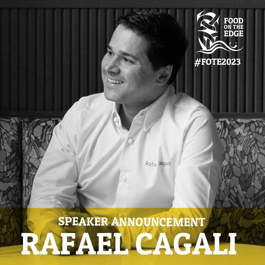 🔊 Speaker Announcement 🔊 Rafael Cagali (@RafaelCagali) from Da Terra Restaurant (@DaTerra_London), London, England will be at joining us at #FOTE2023 this October. 2-Day Ticket: €325. Link in bio ⬆️ Photo Credit: Arinna Ruth