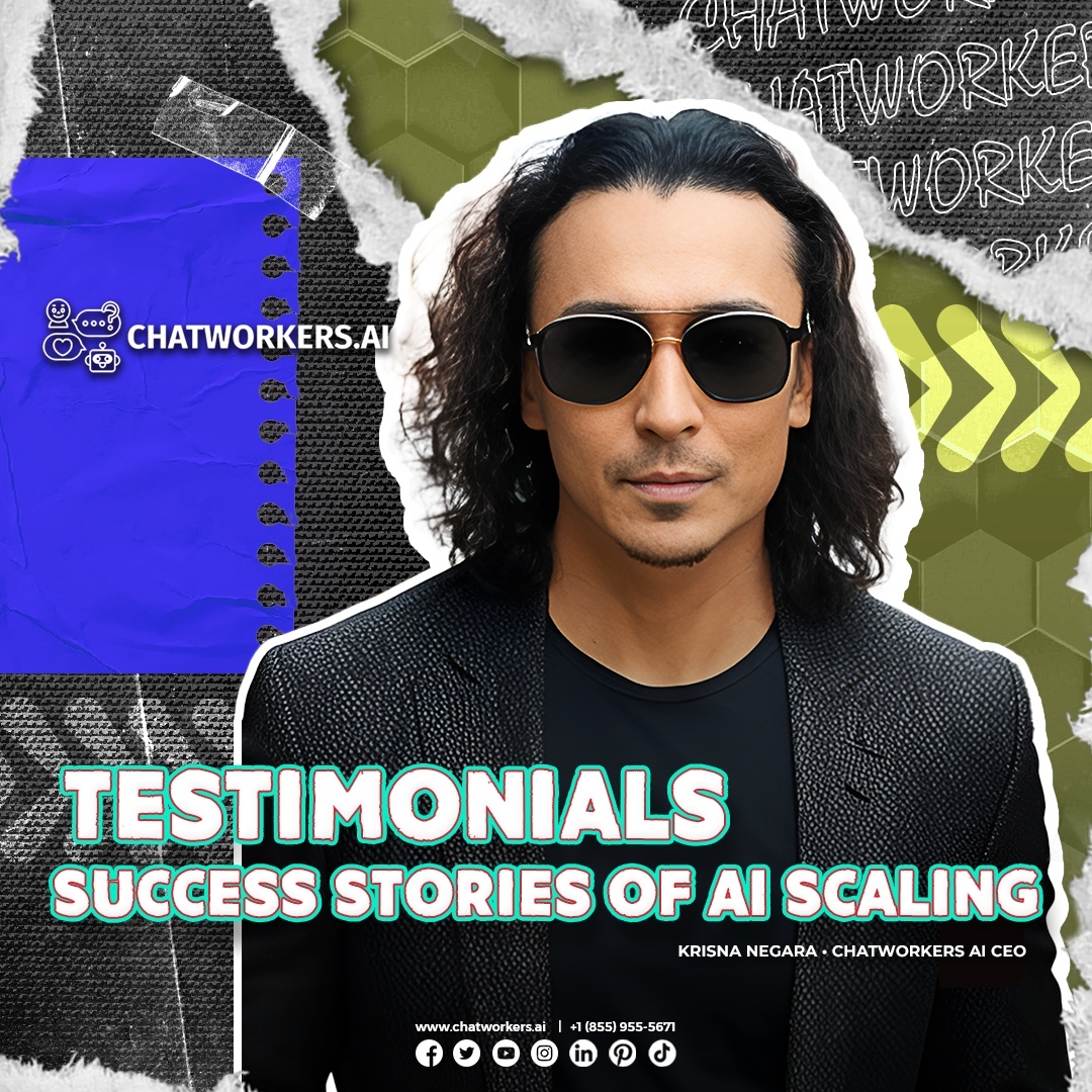 chatworkersaics's tweet image. Discover AI success stories and testimonials. Witness the power of scaling with AI solutions. #AIScaling #SuccessStories