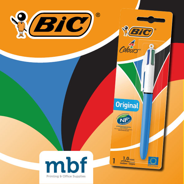 mbfonline's tweet photo. Join the trend and make the switch to Bic 4-colour pens! Loved by educators, office workers, and warehouse personnel, these pens redefine the writing experience #mbfonline https://t.co/bHMLo5FYaB