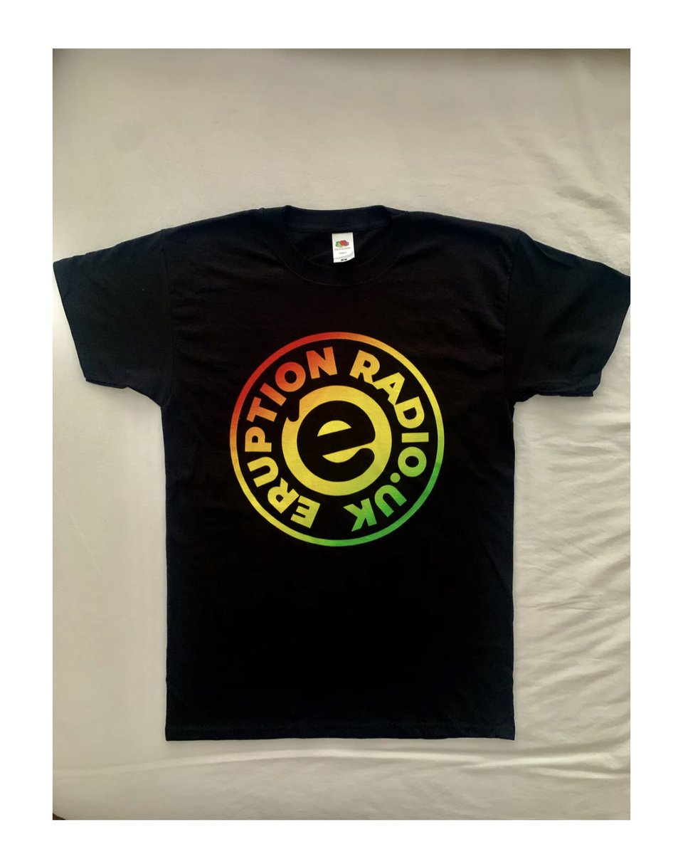 New limited edition t-shirt now on sale at eruption-radio.myshopify.com/products/red-g…