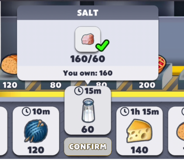 QQuesti's tweet photo. Hi @TrainStation2. The new graphic update made an issue - if the factory line is full, I can't see how many items I have. I have to close the factory and go to the warehouse...
What about same behaviour as in the empty line, but with the "Confirm" button disabled? 🙏 https://t.co/TNcBvGWfWc