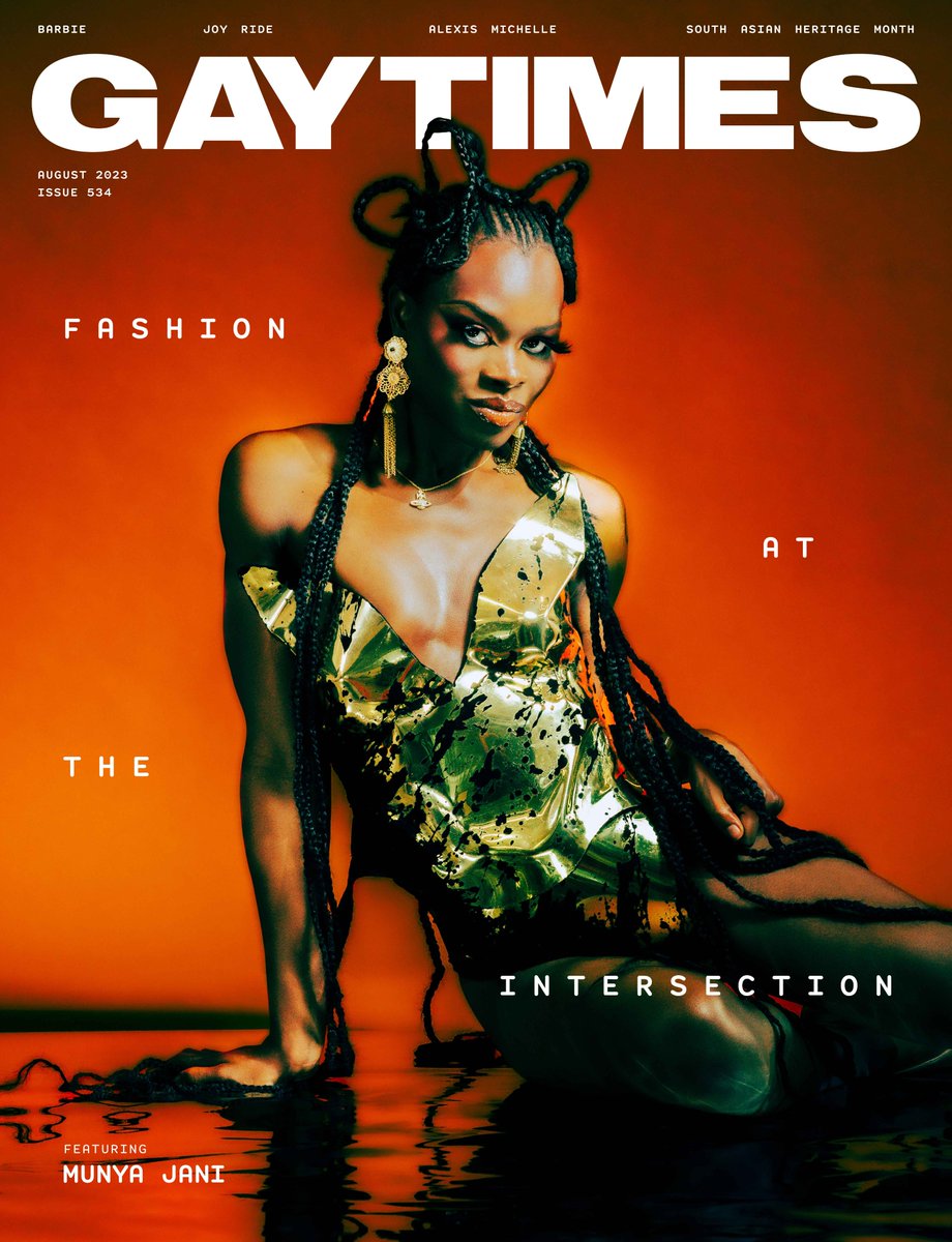 gaytimes's tweet photo. Fashion, just like the people who exist within it, cannot be defined as one thing.⁠
⁠
It’s this thought that inspired us to showcase three multi-dimensional queer creatives, Munya Jani, Lucky Love, and @5H33R4H in the new issue of GAY TIMES Magazine 👇

https://t.co/HbDWFSHHtr https://t.co/1EIae88TaE