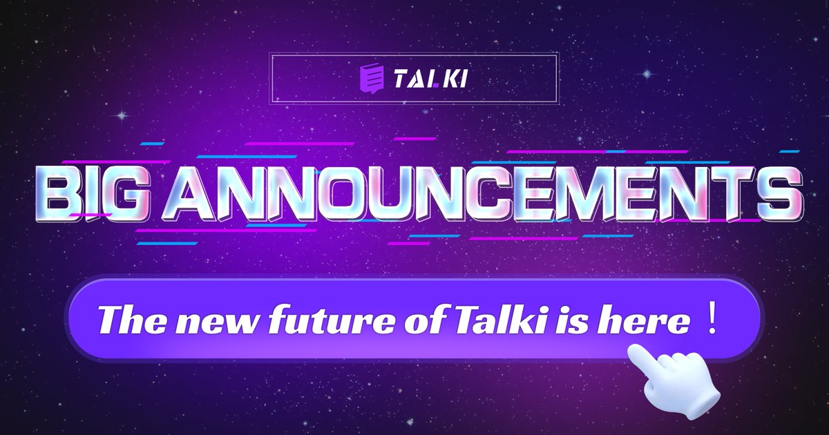 Talki(learn2earn) tweet media