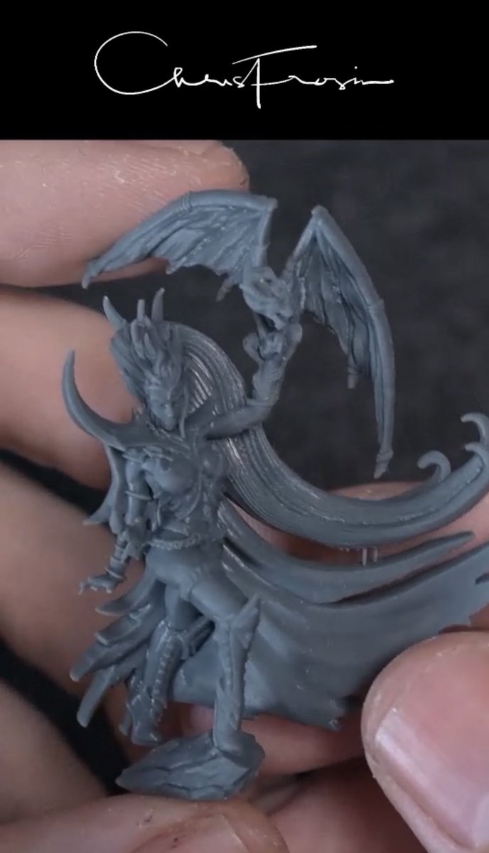 Happy Friday!

 Eeeek! can’t wait to get some paint on this beauty! 

Hot off the printer of <a href="/ChrisFrosin/">Chris Frosin 📷</a> 

Go check out his other prints at ChrisFrosin.co.uk

And I’m sure if you ask him nicely enough he may even give you the link to his onlyfans while you’re at it..