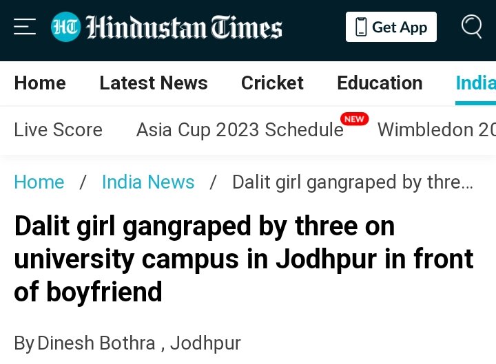 Why noone is taking about it .
A girl in #Rajasthan  gangraped in the university? 
#rajasthanigirl #rajasthanidalitgirl
#girlgangrapedinrajasthan