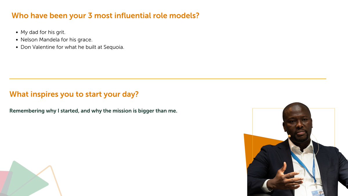 AVCA_Africa's tweet image. 📰 What does it take to build a leading #earlystage #VentureCapitalFund in Africa?

Kola Aina #GeneralPartner Ventures Platform Fund talks partnering with #entrepreneurs on market-creating innovations &amp;amp; the role #venturecapital plays in building a better future in #Africa.