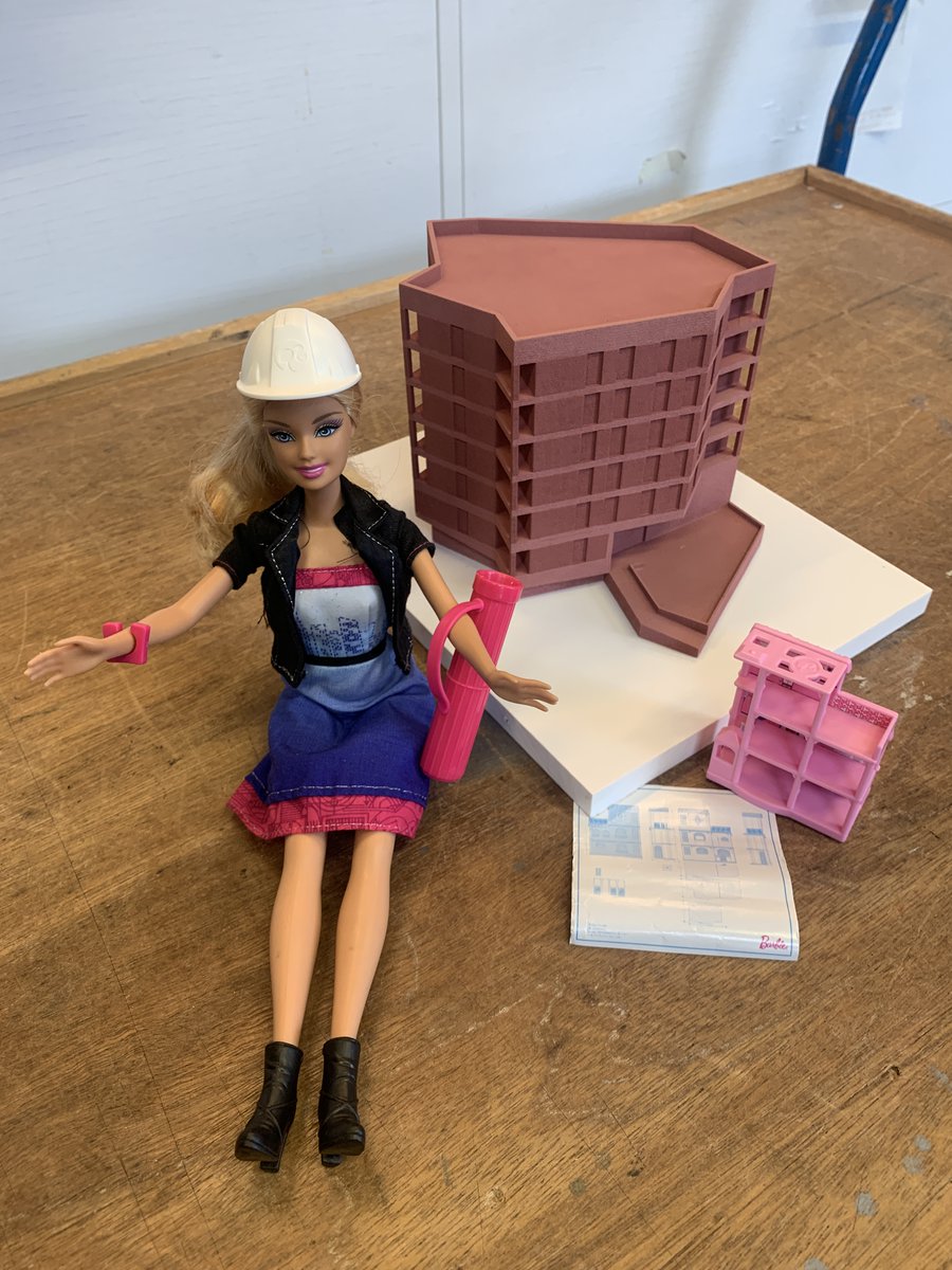 RIBALearning's tweet photo. … contemporary housing by @marydugganarch. This model is 3D printed and was made in 2018 for Lion Green Road, Croydon, in south London. https://t.co/aATO70D5j3