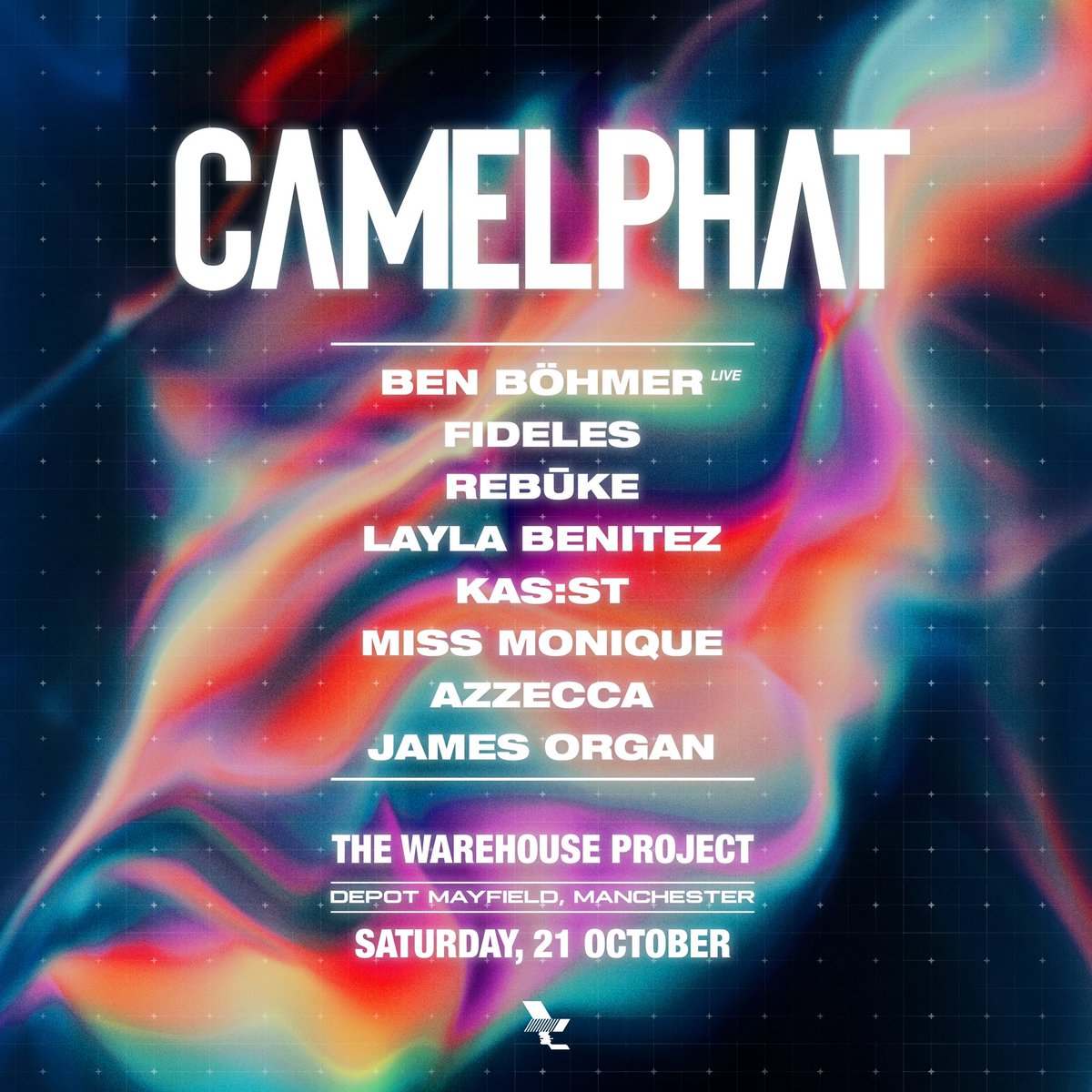 WHPtickets_ms's tweet photo. WHP23 // 
CAMELPHAT 

On sale now, use link below for rep priced tickets 

https://t.co/UjEv9ZHYia https://t.co/9IgE5RQIWw