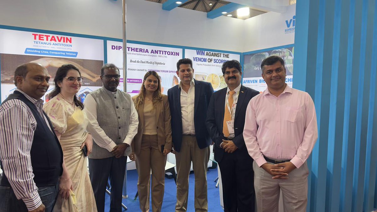 VINSBIOPRODUCTS's tweet photo. VinsBio participated in the iPHEX 2023 Mega Pharma Exhibition at Hyderabad https://t.co/xzq6t1X3m6