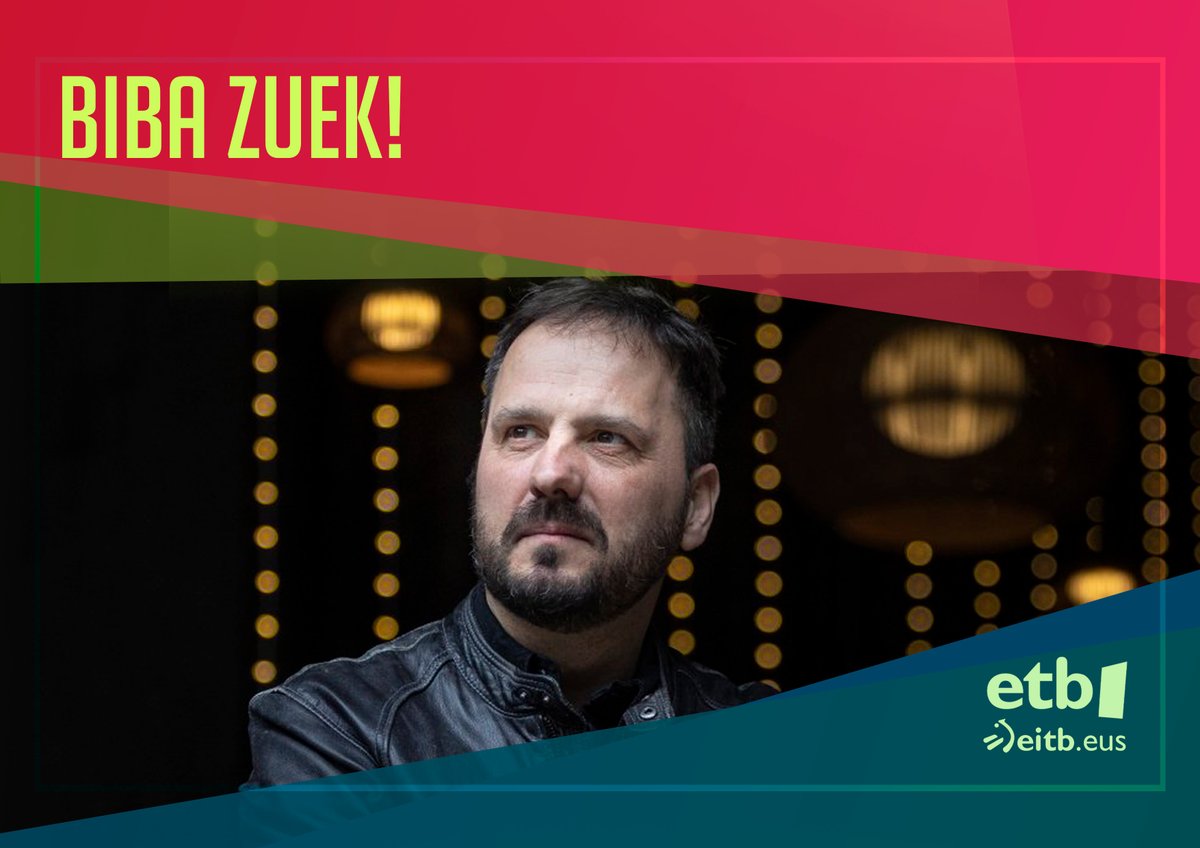 📍Kirmen Uribe idazlea izango dugu #BibaZuek-en irabazi duen Eusko Ikaskuntza-Laboral Kutxaren Humanitateak, Kultura, Arteak eta Gizarte Zientzien Sariaz hizketan!

📷18:00etatik 19:45etara, #ETB1-en eta <a href="/euskaltelebista/">ETB</a> -ko webgunean!

eitb.eus/eu/telebista/p…

 <a href="/EITBofiziala/">EITB</a>