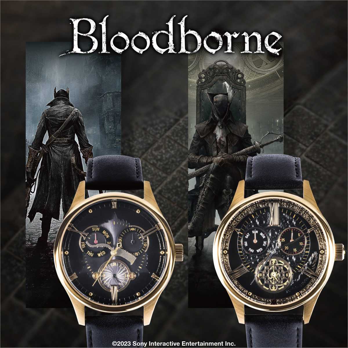 スーパーグルーピーズ Bloodborne コラボ腕時計 ためらう 時計塔 スーパーグルーピーズ Bloodborne コラボ腕時計 ためらう 時計塔