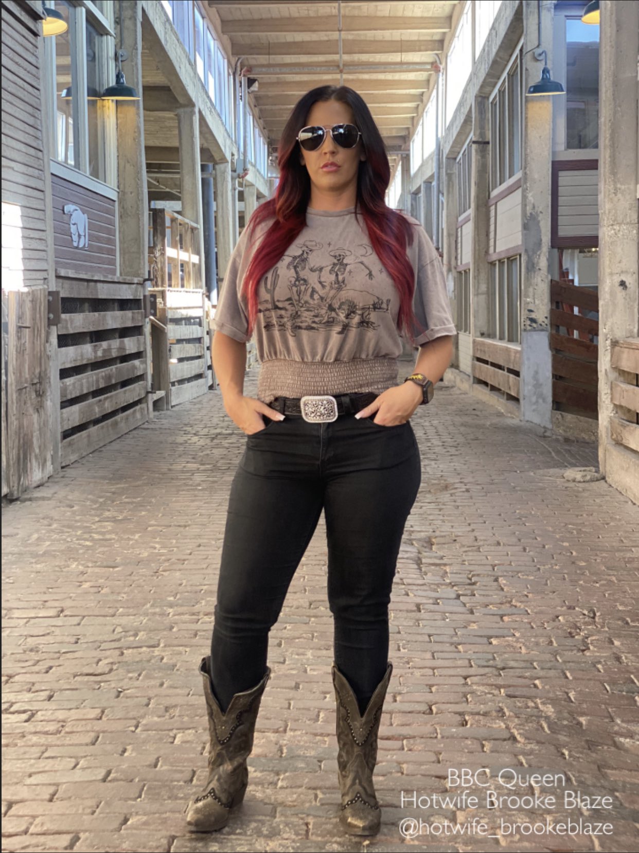 Hotwife Brooke Blaze on Twitter: "That Texas heat is 🔥…but so is this