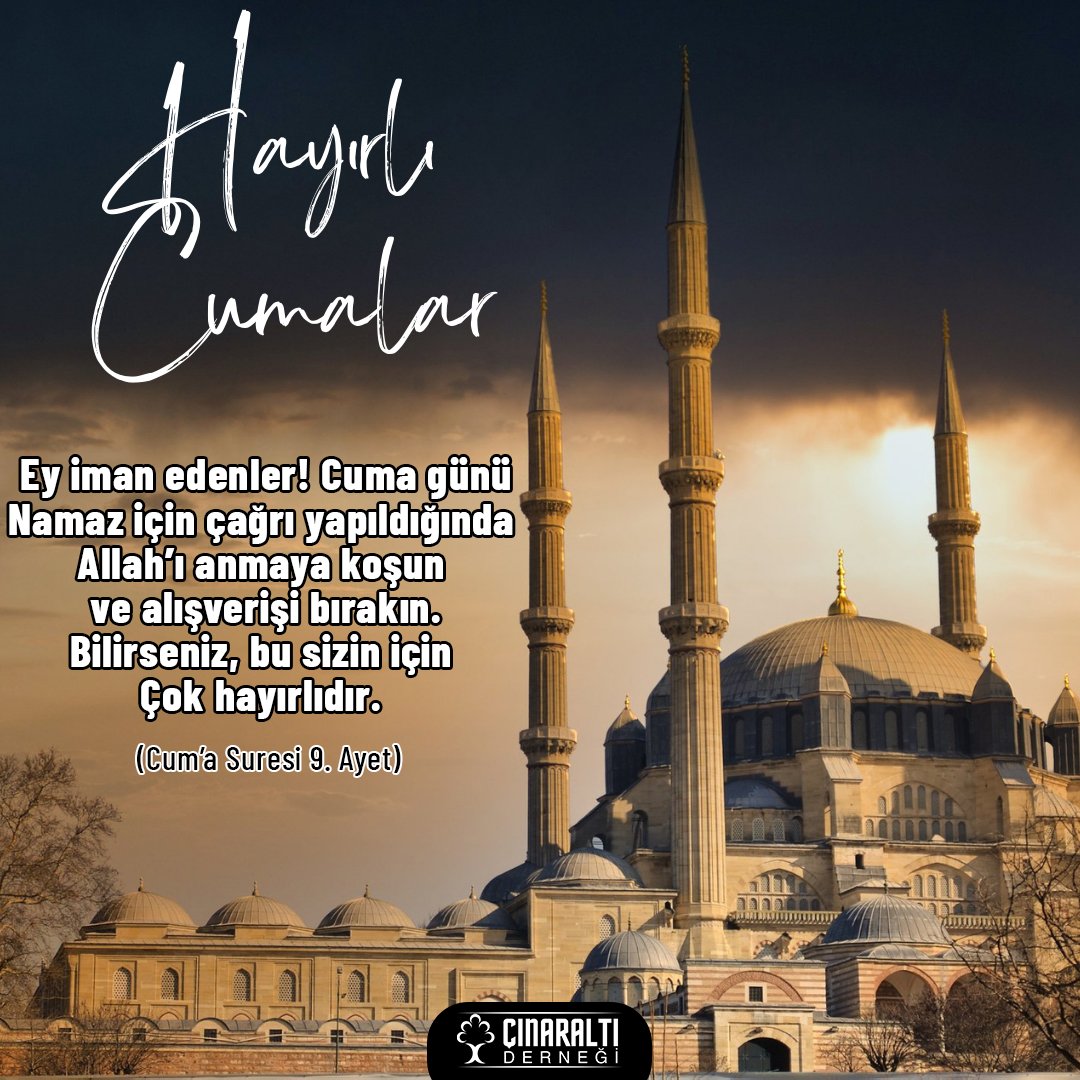 Hayırlı Cumalar 🌹
.
.
.
#cuma
#cumamesajı
#cumagünü
#hayırlıcumalar
#islam
#din
#dinipaylasimlar
#dinigörseller
#güzelsözler
#sözlerköşkü
#cübbeliahmethoca
#bandırma
#balıkesir
#bandirmacinaralti
#bandırmabalıkesir
#balıkesirbandırma