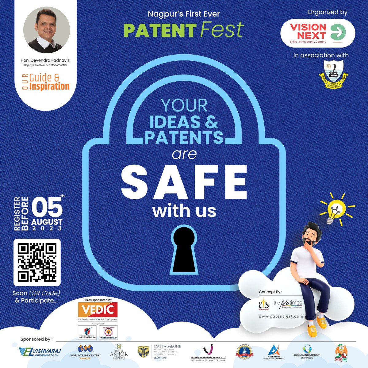 VisionNextNgp's tweet photo. Don't miss out on the opportunity of a lifetime! 🌟
Join us at the #PatentFest, where groundbreaking ideas meet the future of innovation! 🛠️
Register now at https://t.co/ywmWZRGeqv and secure your spot at #PatentFest!
Let's celebrate innovation and shape the future together! 🚀 https://t.co/G9T3jhVvPM