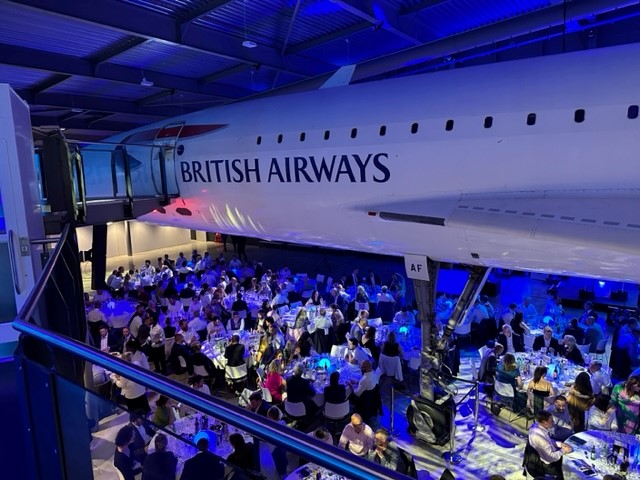 Congratulations to all the winners at the #CESWAwards2023 @cesouthwest & well done to all involved in organsing such an enjoyable evening at a spectacular venue #AerospaceBristol #Concorde 🎉🎉🎉